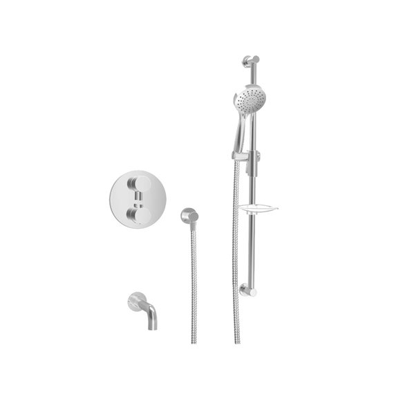 Baril PRO-4203-66 ZIP B66 Complete Thermostatic Pressure Balanced Shower Kit