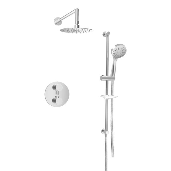 Baril PRO-4219-66 ZIP B66 Complete Thermostatic Pressure Balanced Shower Kit
