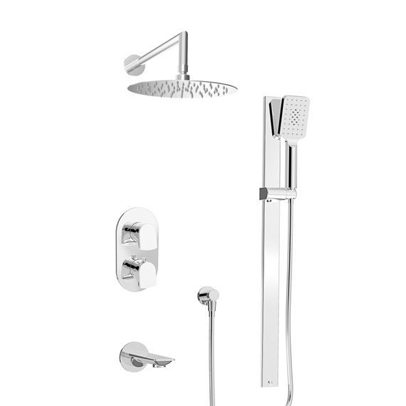 Baril PRO-4300-56 ACCENT B56 Complete Thermostatic Pressure Balanced Shower Kit
