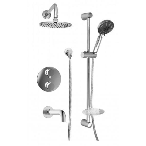 Baril PRO-4300-66 ZIP B66 Complete Thermostatic Pressure Balanced Shower Kit