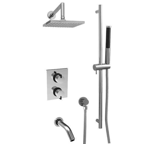 Baril PRO-4302-51 MA B51 Complete Thermostatic Pressure Balanced Shower Kit