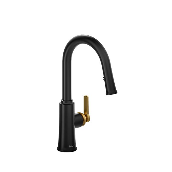 Riobel TTRD101 Trattoria kitchen faucet with spray