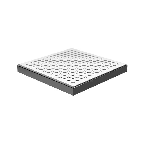 Zitta A1 square Stainless steel grate 6'' x 6''