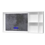 Slik Surface mirror, 2 shelves with Itec function 39 3/8'' x 19 5/8'' x  4 1/2''