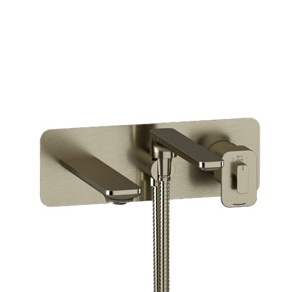 Riobel Equinox EQ21 Wall-mount Type TP thermopressure balance coaxial tub filler with hand shower