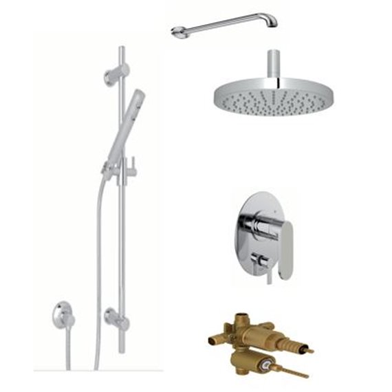 ROHL Miscelo 2-Way Pressure Balance with Slidebar and Showerhead