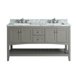 Virta Sirena 72 Inch Floor Mount Double Sink Vanity 