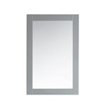 Virta 24 Inch Rectangular Wood Framed Mirror