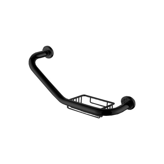 Virta 17" Grab Bar with Soap Basket Right Side