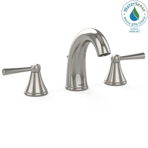 TOTO TL210DD12 FAUCET SILAS WIDESPREAD LAV 