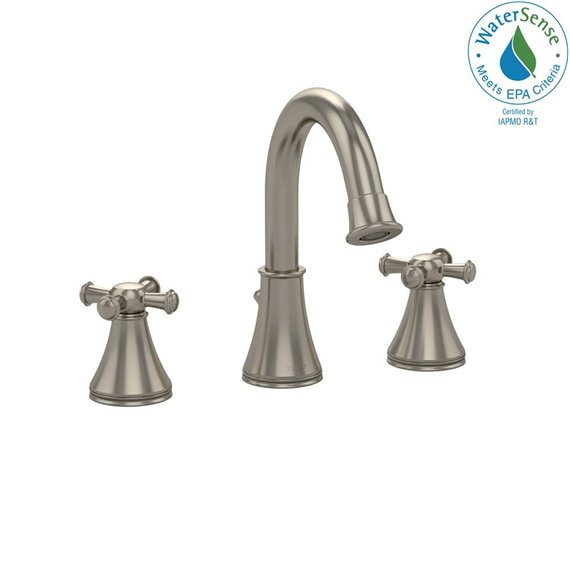 TOTO TL220DDH12 FAUCET WIDESPREAD VIVIAN HIGH CROSS