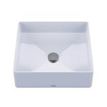 TOTO LT574 ARVINA SQUARE VESSEL LAV 16.5"