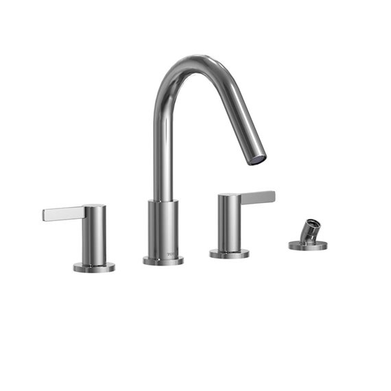 TOTO TBG11202UA TRIM ROMAN TUB FILLER GF 4H WITH O HS