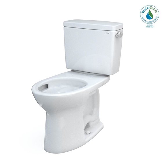 TOTO CST776CEFRG.10 DRAKE 2PC 10" TOILET 1.28GPF RIGHT HAND LEVER 