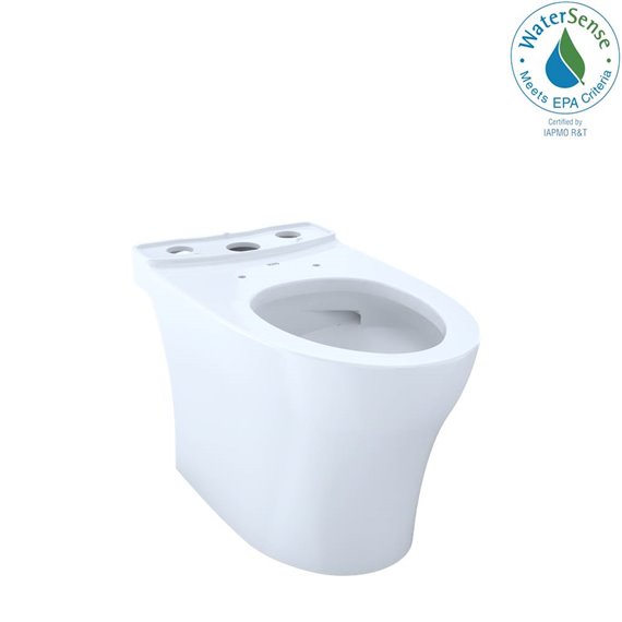 TOTO CT446CUFG AQUIA IV UNIVERSAL HT BOWL DUAL FLUSH CEFIONTECT 