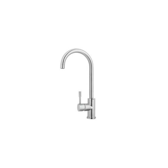 Kindred KF10A High Arc stainless steel gooseneck faucet