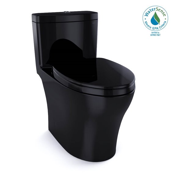 TOTO MS646124CUMF AQUIA IV 1PC UH TOILET WSHLT PLUS WITH SEAT 1.0GPF 0.8GPF 