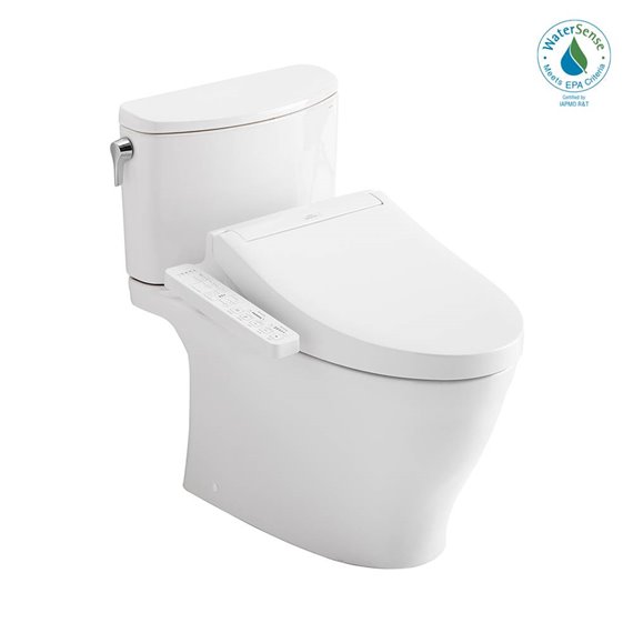 TOTO MW4423084CEFG NEXUS 2PC WITH WASHLET C5 1.28 GPF