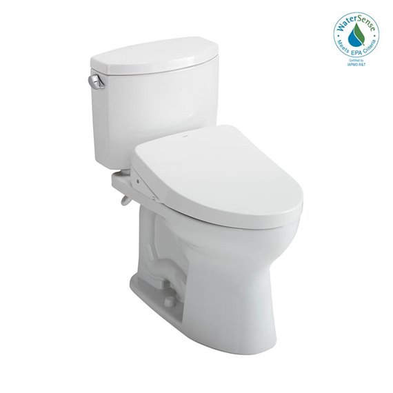 TOTO MW4543046CUFG 2PC DRAKE 1G WITH WASHLET S500 E 1.28GPF 