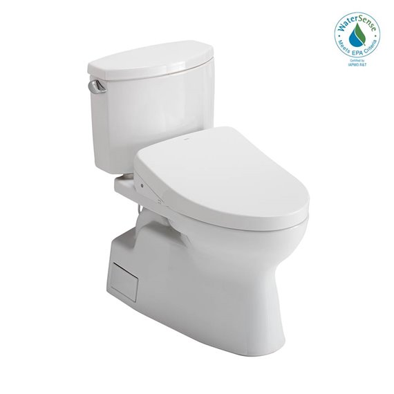 TOTO MW4743046CEFG 2PC VESPIN WITH WASHLET S500E 1.28GPF 