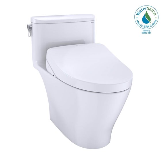 TOTO MW6423046CUFGA 1PC NEXUS 1G WASHLET WITH AUTO FLUSH S500E 