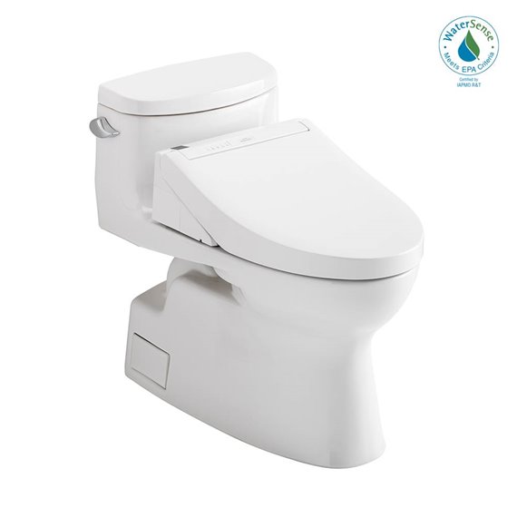 TOTO MW6443084CEFG 1PC CAROLINA WITH WASHLET C5 1.28GPF 