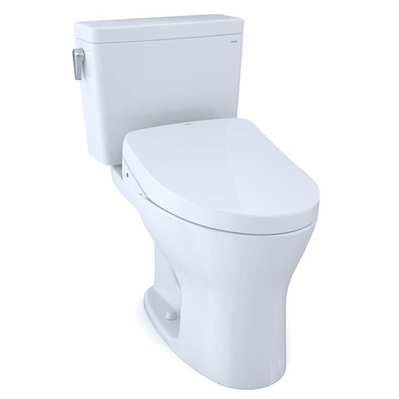TOTO MW7463046CSMG DRAKE 2PC TOILET WITH S500E 1.6AND0.8GPF CEFIONTECT WASHLET