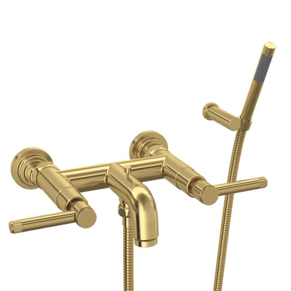 ROHL Campo™ Wall Mount Exposed Tub Filler With Handshower