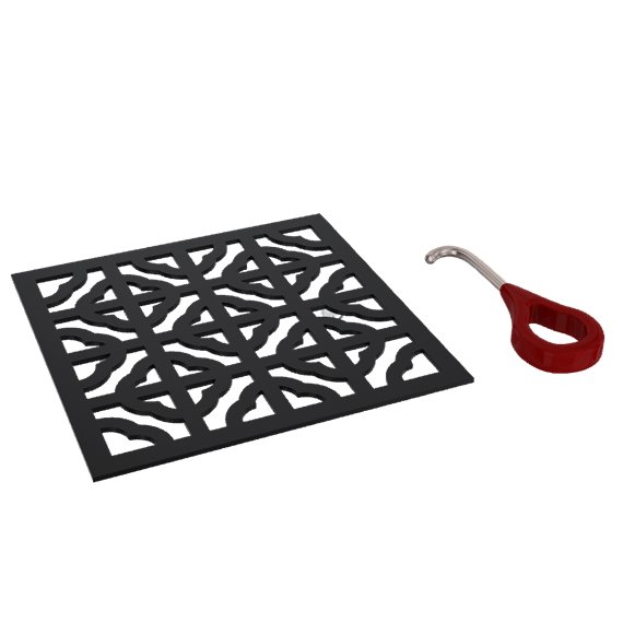 ROHL Petal Decorative Drain Cover