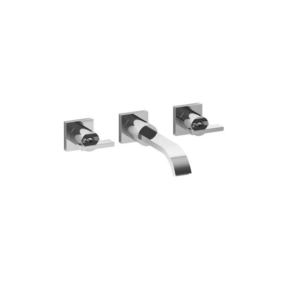 Riobel Profile PFTQ03T 8 wall-mount lavatory faucet