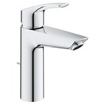 Grohe 23990 Eurosmart Single Hole Single-Handle M-Size Bathroom Faucet 1.2 GPM