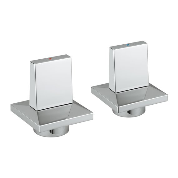 GROHE 48320 Allure Brilliant Pair Of Handles Bl/Red