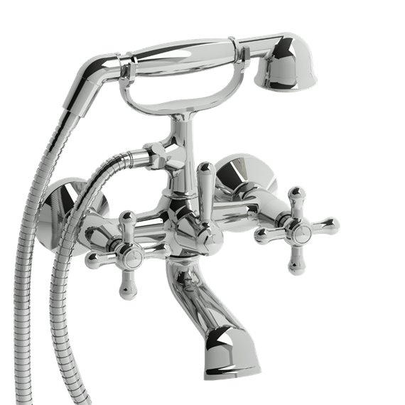 Riobel MA06 6 tub filler with hand shower