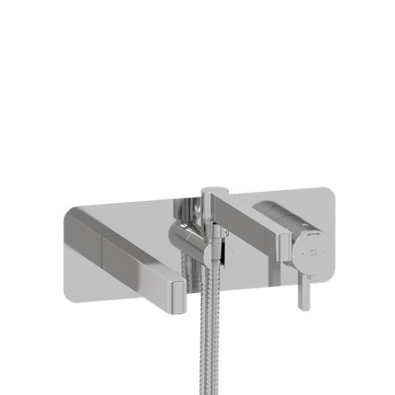 Riobel Paradox PX21 Wall-mount Type TP thermopressure balance coaxial tub filler with hand shower