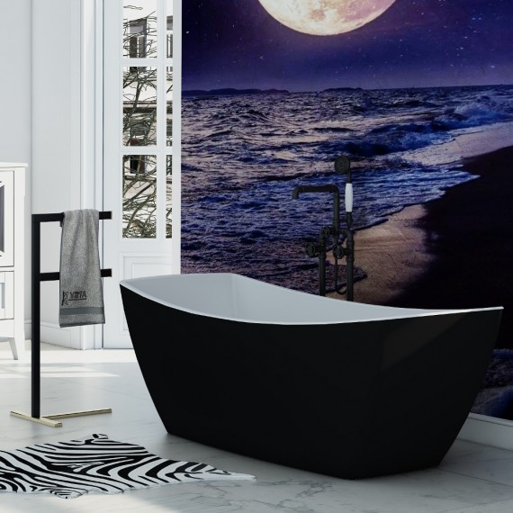 Virta Venice Freestanding Acrylic 69" Bathtub