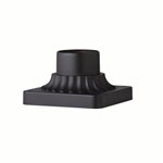 CWI Granville 3.25" Black Pier Mount Base