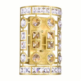 CWI Belinda 2 Light Wall Sconce With Champagne Finish