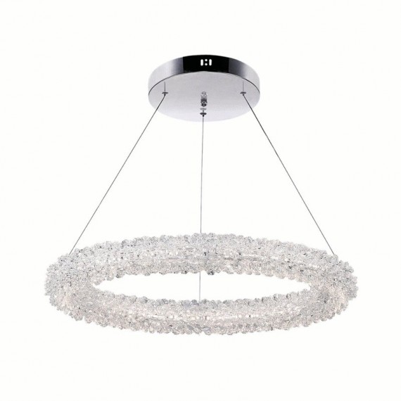 CWI Arielle LED Chandelier With Chrome Finish