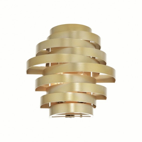 CWI Elizabetta 2 Light Wall Sconce With Gold Leaf Finish