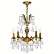 CWI Faye LED Chandelier With Chrome Finish