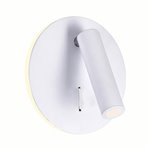 CWI Private I  LED Sconce With Matte White Finish