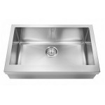 Kindred KCFS36A 18 gauge Farmhouse single with linear front apron