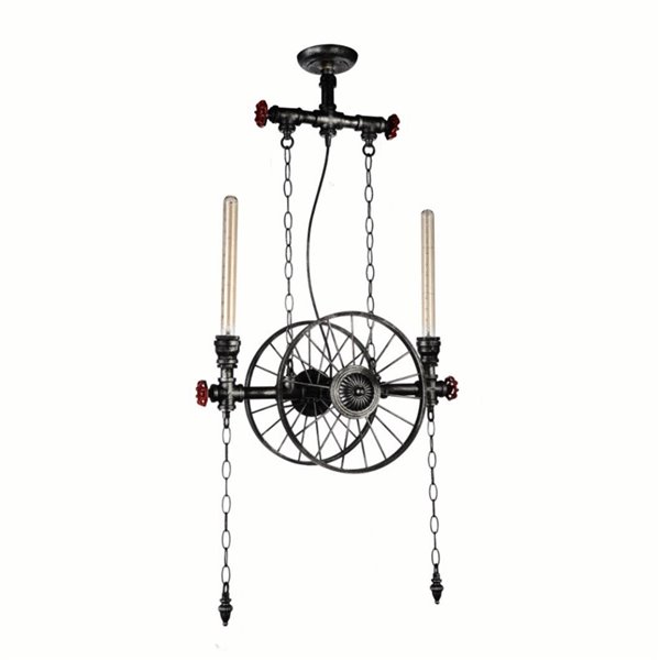 CWI Vast 13 Light Down Chandelier With Chrome Finish