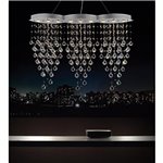 CWI Robin 9 Light Down Chandelier With Chrome Finish