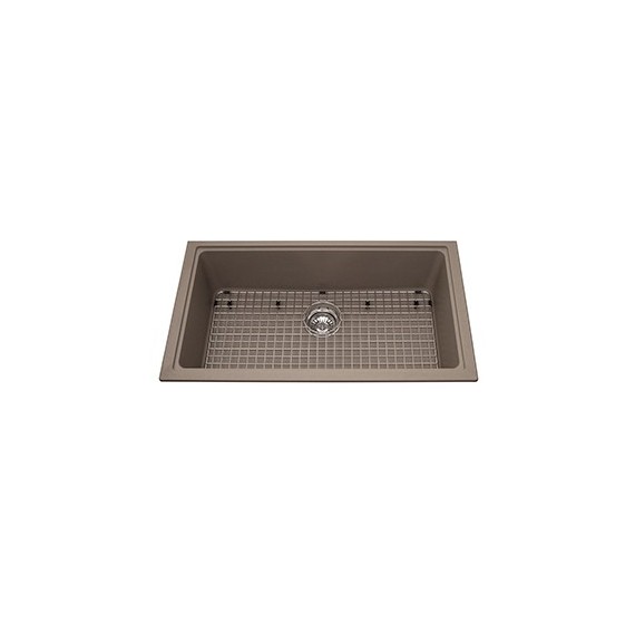 Kindred KGS1U Granite undermount single bowl includes grid