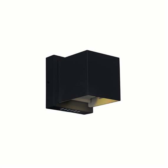 CWI Lilliana LED Wall Sconce With Black Finish