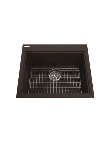 Kindred KGSL2023 Granite drop-in single bowl 1 hole includes grid