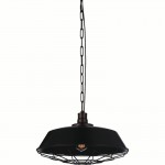 CWI Morgan 1 Light Down Pendant With Chocolate Finish
