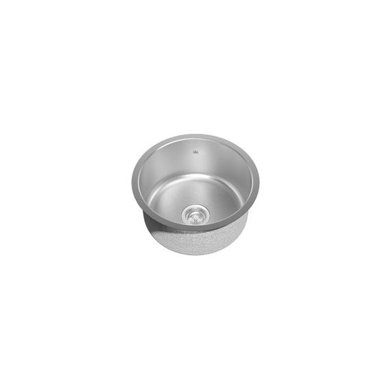 Kindred KSR1UA Single bowl round undermount sink 18 gauge