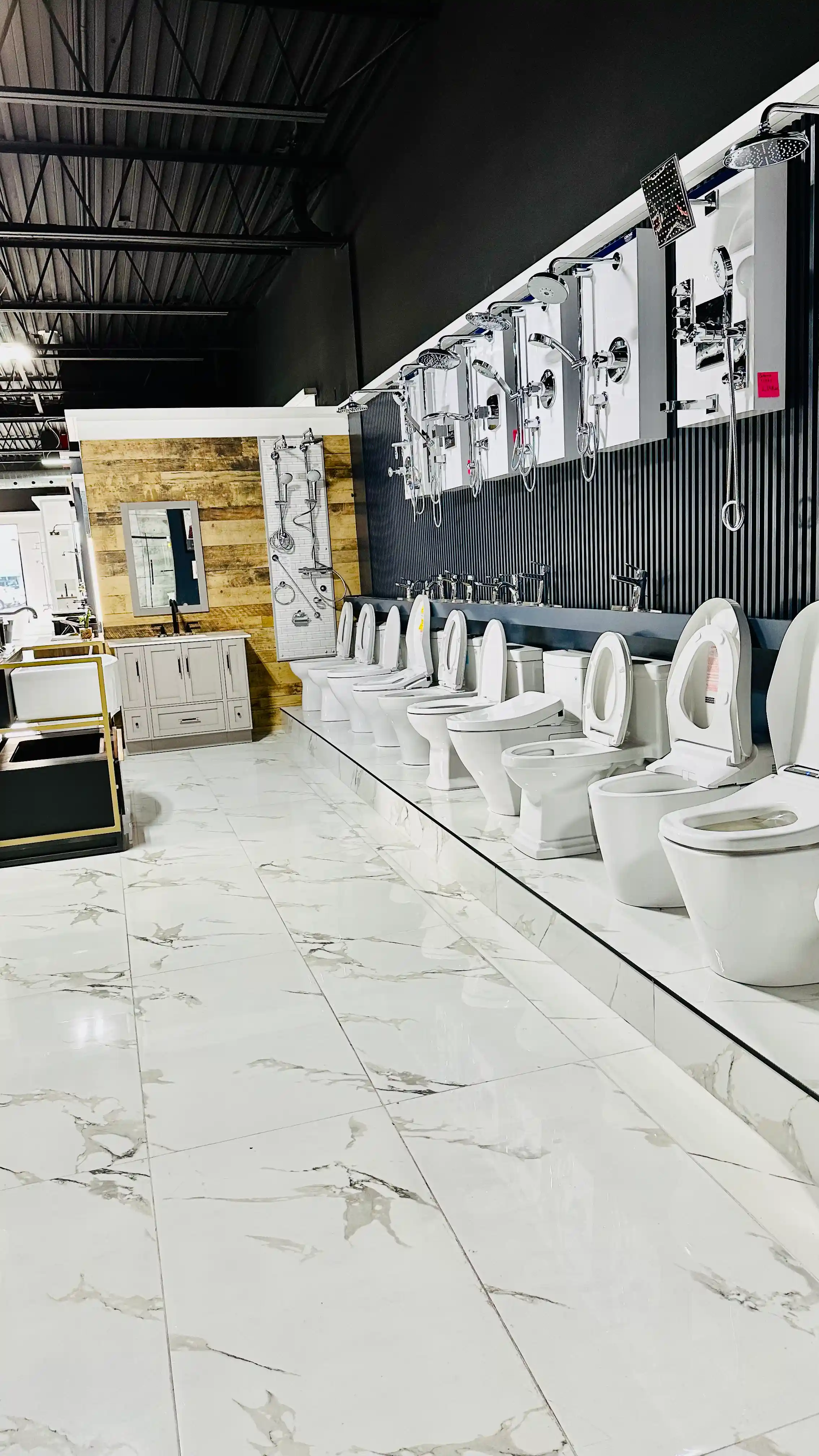 Toilets Display